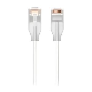Ubiquiti UACC-Cable-Patch-EL-3M-W Etherlighting Patch Cable, 2.5 GbE PoE++ RJ45, 3m, White