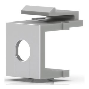 Ubiquiti UACC-KEYSTONE-BLANK-INSERT-TH Keystone Blank Insert Pass-Through, 12-Piece