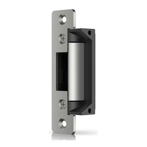 Ubiquiti UACC-LOCK-STRIKE-SECURE-15MM UniFi Electric Fail‑Secure Strike Lock, 15 mm Plate, 1200 kg Holding, Zinc/Steel