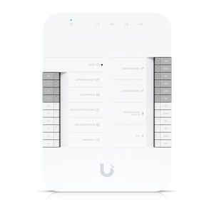 Ubiquiti UA-HUB-GATE Gate Hub with Dual-Door Control, PoE++ Power, and Multi-Terminal Access Integration