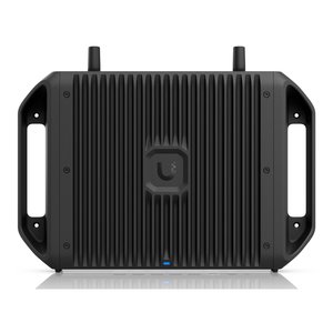 Ubiquiti UCG-Industrial Cloud Gateway Industrial, Ruggedized, Fanless 10 GbE UniFi Cloud Gateway Delivering 350W of Total System Power, Advanced Routing Capabilities, microSD Storage