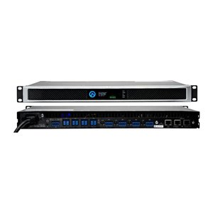 LEA Professional LEA CS354D-G CONNECT Series 4-Channel Smart Amplifier, 350W/Channel, Dante, Gray