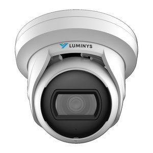 Luminys N2T-4RA2 4MP Outdoor Turret IP Security Camera with Built-In IR, 2.8mm Fixed Lens, White