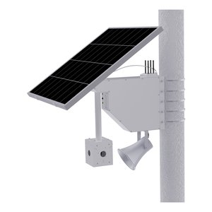 Luminys TW-71A LumiWatch Fixed Solar Solution with Integrated 4G Router, 120W Monocrystalline Solar Panel and 960Wh LiFePO4 Battery