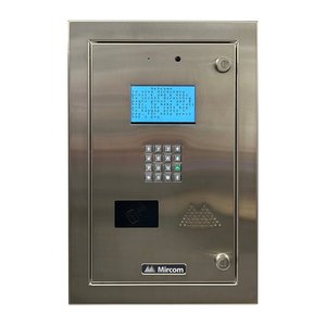 Mircom TX3-2000-8CR-C Cutting-Edge 2000 Resident/Visitor Flush Mount