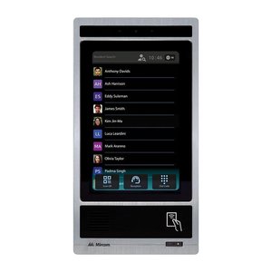 Mircom TX3-T10-G TX3 Series 10" Touch Screen Video Intercom System, VoIP/PSTN, Space Gray