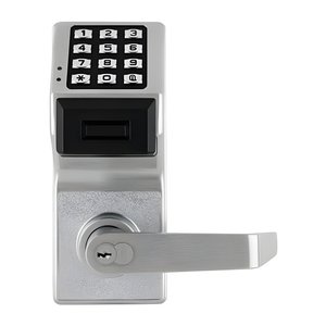 Napco PL6200/26D Cylindrical Trilogy Networx Wireless Access Control Lock with Built-In HID Proximity Reader, 4-7/8" ASA Strike Included, Satin Chrome