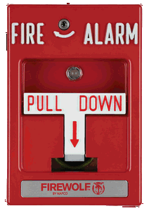Napco FWC-FSLC-PULL2K Addressable Manual Pull Station, Dual Action Key Lock Access Lift and Pull