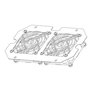 Middle Atlantic C3-FANKIT C3 Fan Kit for C3 Credenza