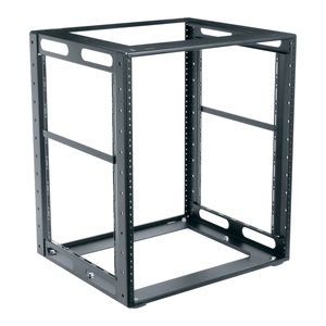 Middle Atlantic CFR-10-16 CFR Cabinet Open Frame Rack, 16" Depth, 10U, Black