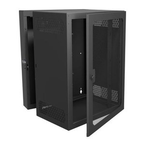 Middle Atlantic CWR-18-22VD CWR Series Data Swing Wall Rack, 18U RMS, TAA Compliant