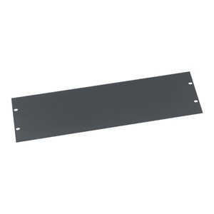 Middle Atlantic FEB3-CP6 Steel Blank Panel, 3U RMS, 6-Pack, Flat Black Powder Coat