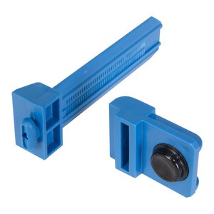 Middle Atlantic FWD-SIDECLMP-4 Forward Small Device Mounting Clamps, 4-Pack, Blue