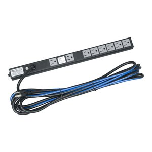 Middle Atlantic PD-815SC-NS PD Series Slim High-Density 15A Vertical Power Strip, No Surge Protection