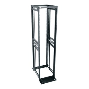 Middle Atlantic R4CN-4524B R4 Series 4-Post Open-Frame Server Rack, 36" Depth x 84.2" Height, 45U RMS