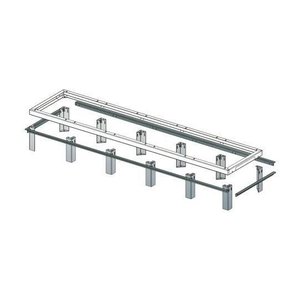 Middle Atlantic RIB-2-MRK-31 2-Bay Riser Base 31 DP, MRK/VRK