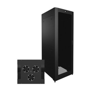 Middle Atlantic SNE24H-4236-A1 SNE Series 42U Security Network Rack, 36" Depth x 24" Width, Floor Standing Cabinet