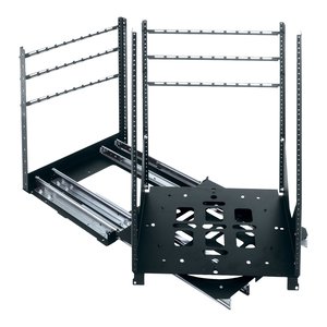 Middle Atlantic SRSR-X-18 Slide Out Rotating Rail System Rack, 18U RMS, TAA Compliant