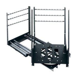 Middle Atlantic SRSR-X-25 SRSR Series Slide Out Rotating Rack Rail System, 23.1" Depth Wall Mounted Rack, 25U RMS