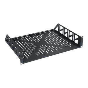 Middle Atlantic U2V Utility Rack Mounted Shelf, 14.8" Depth Vented Rack Shelf, 2U RMS