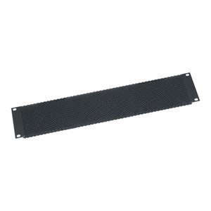 Middle Atlantic VTB-2 2U RMS Rack Vent Panel, Light Blocking with 0.64 Open Area