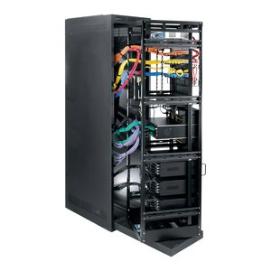 Middle Atlantic WR-24-32 WR Roll Out Racks in Steel Enclosure, 32" Deep, 24U