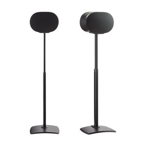 Sanus WSSE3A2-B2 Height Adjustable Speaker Stands, for Sonos Era 300, 1-Pair, Black