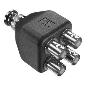 NVT Phybridge NV-EC4BNC BNC Coax Splitter Adapter, to 4