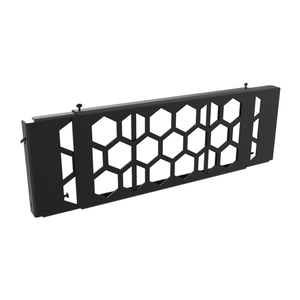 Ortronics MM20ADJ4HM-B MM20 Horizontal Front to Rear Rack Cable Manager, Black