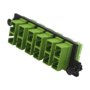 Ortronics HDFP-SCD12CC Infinium HDFP Adapter Panel 6 SC Duplex, OS2, Green