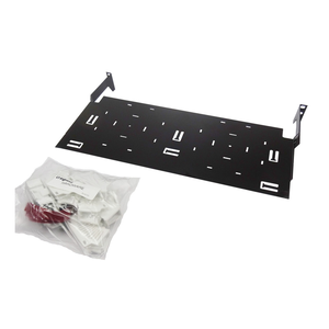 Ortronics HDCM-002 Fiber Rear Cable Management Tray, 1RU for PHDHDJ Panels, 19" x 10.18" x 1.73", Black