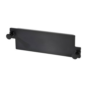 Ortronics HDFP-BLANK High-Density Fiber Adapter Panel Blank Insert, Black