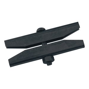 Ortronics P820127HB Splice Clamp Kit for Cable Pathways (Two STR Clamps), Black