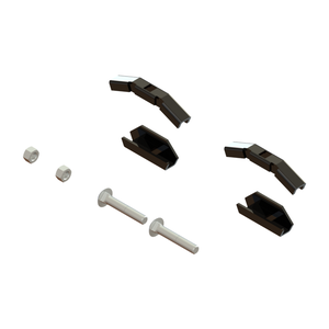 Ortronics P820287HB 45-Degree Clamp Kit, 2-Pack, Black