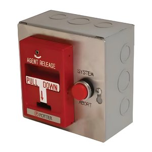 Potter MAS-R MAS Series Agent Release and Abort Pull Station, Surface or Flush Mount