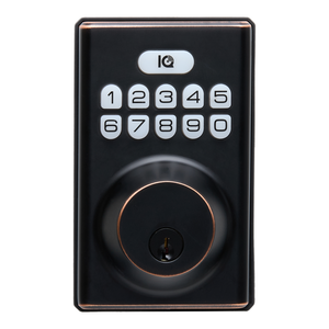 IQ IQDLK-PGK-ORB PowerG Door Lock, Oil-Rubbed Bronze
