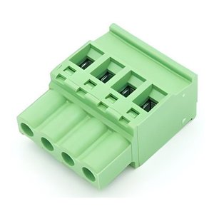 QSC CO-000557-00 Terminal Block 4 Female Position Plug, 2-Pack, EU, Green