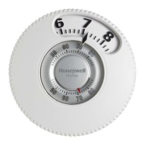 Honeywell Home T87N1026 1 Heat/1-Cool Thermostat, Non-Programmable, Premier White