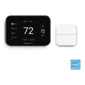 Honeywell Home YTHX1200B6/U ElitePro S1200 Thermostat IAS Kit, Black