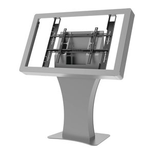 Peerless-AV KILH555 KILH5 Series 55" Landscape Kiosk Display Enclosure, Floor Mount, Steel, Black