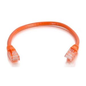 Quiktron 576-140-025 Value Series Snagless CAT6 Cable, Orange