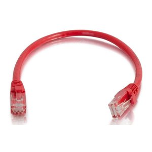 Quiktron 576-A30-003 VS 3 Red Snagless Cat 6A Ethernet Cable