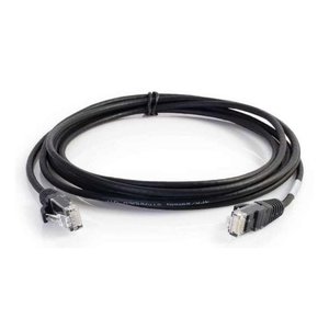 Quiktron 576-RD35-008 VS 8' Black SNAGLESS C6 28AWG U