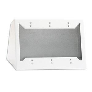 RDL DC-3W Desktop or Wall Mounted Chassis for Decora Remote Controls and Panels, White