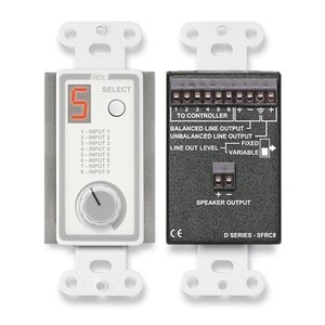 RDL D-SFRC8 Room Control Station with Source F