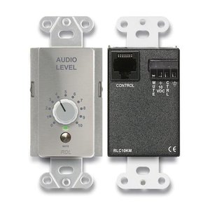RDL DS-RLC10KM RMT Level Control with Muting, Stainless Steel