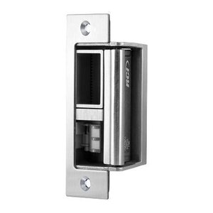 RCI BF229 Offset Latch Entry Faceplate, Brushed Stainless Steel
