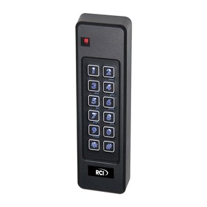 RCI CSR-6.2L-OSDP Conekt CSR Series Mobile-Ready Contactless Smartcard Reader and Keypad, Mullion Mount, OSDP, 13.56 MHz