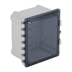 STI EP100806-T Cabinet and Enclosure, Enclosure Polycarbonate-Translucent 10" X 8" X 6"