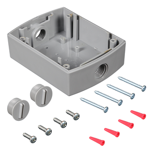 STI KIT-G3C-BB Back Box for G3 Series with Camera, 2-1/2" NPT Plug, Gray